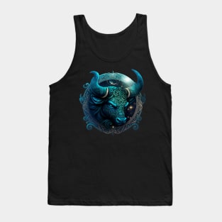 Taurus Zodiac Sign Tank Top